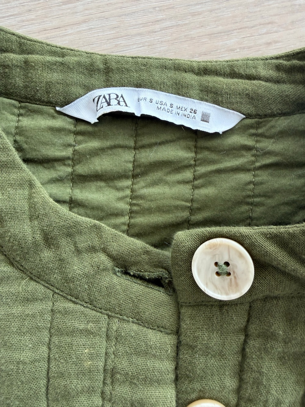 Cropped Button Top - Picture 3 of 3